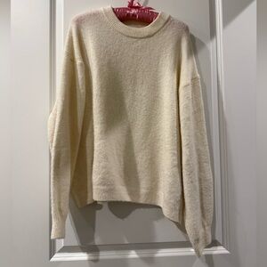 Cream Oversized Sweater